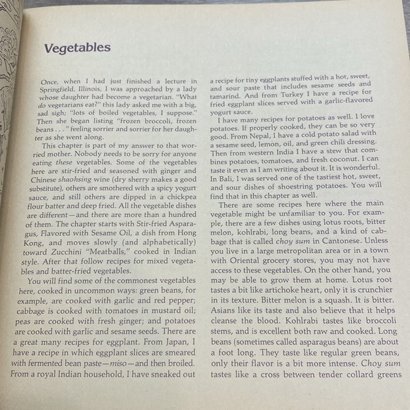 1st Ed/PRT Madhur Jaffrey's World Of the East Vegetarian Cooking Cook Book - Picture 11 of 14